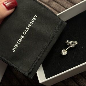 justine clenquet mindy crystal earring